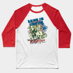 Love is Death Baseball T-Shirt